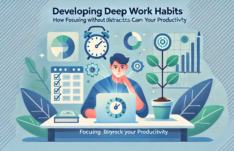 Developing Deep Work Habits: How Focusing Without Distraction Can Skyrocket Your Productivity