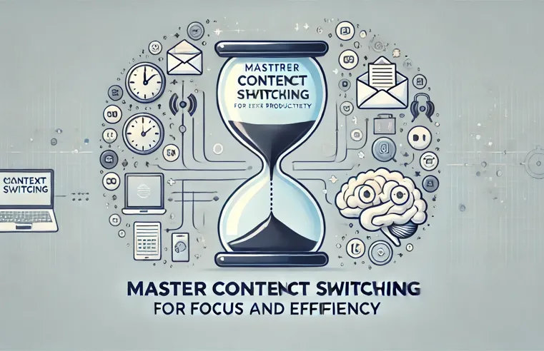 Mastering Context Switching: The Key Skill to Maintain Focus in a Distracted World