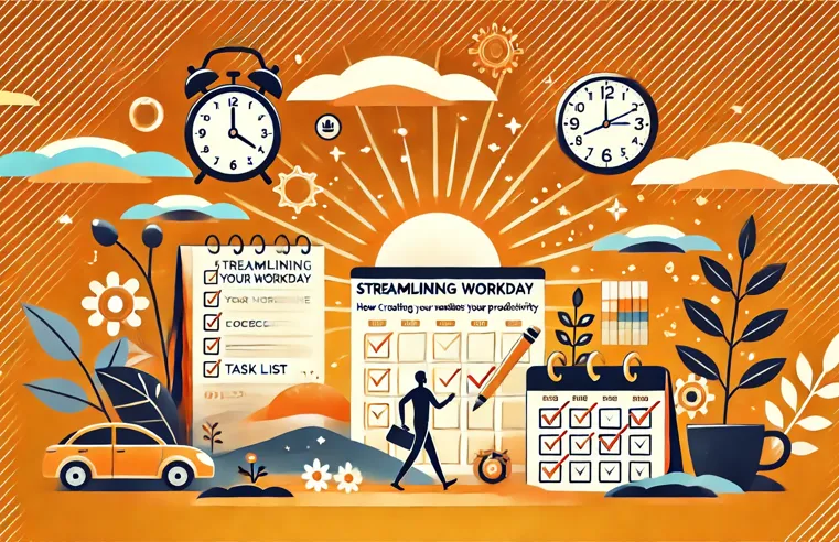 Streamlining Your Workday: How Creating a Morning Routine Can Boost Your Productivity