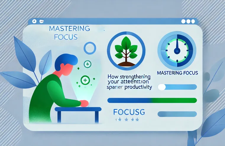 Mastering Focus: How Strengthening Your Attention Span Can Improve Productivity
