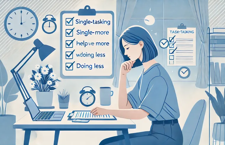 How Single-Tasking Can Help You Achieve More by Doing Less