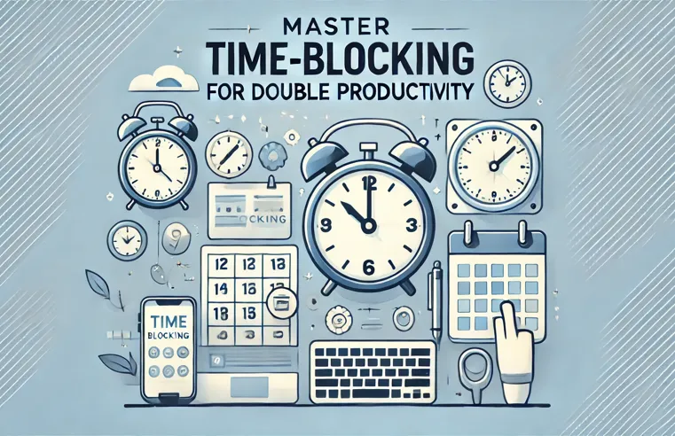 Mastering Time-Blocking: The Skill You Need to Double Your Productivity in a Distracted World