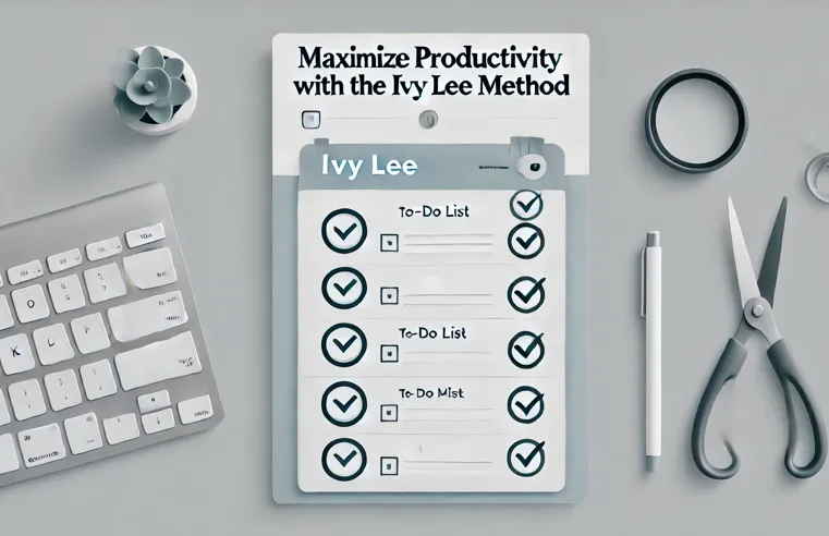 Prioritizing Tasks with the Ivy Lee Method: A Proven Way to Maximize Productivity